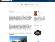 Tablet Screenshot of ohmymisselouise.blogspot.com