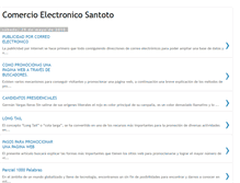 Tablet Screenshot of comercioelectronicosantoto.blogspot.com