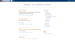 Desktop Screenshot of mobilecloset.blogspot.com