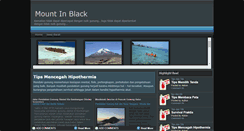 Desktop Screenshot of mountinblack.blogspot.com