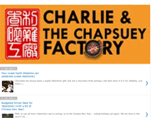Tablet Screenshot of charliechapsuey.blogspot.com