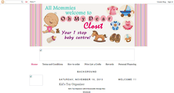 Desktop Screenshot of mama-ohmydearcloset.blogspot.com