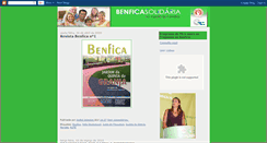 Desktop Screenshot of benficasolidaria.blogspot.com