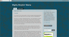 Desktop Screenshot of mightymorphinmama.blogspot.com