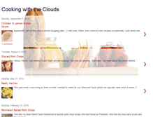 Tablet Screenshot of cookingwiththeclouds.blogspot.com