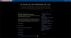 Desktop Screenshot of fantasmadeluz.blogspot.com