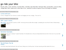 Tablet Screenshot of gorideyourbike.blogspot.com