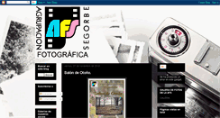 Desktop Screenshot of agrupacionfotosegorbe.blogspot.com