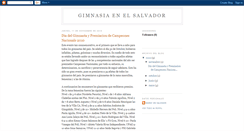 Desktop Screenshot of gimnasiaenelsalvador.blogspot.com