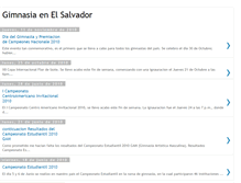 Tablet Screenshot of gimnasiaenelsalvador.blogspot.com