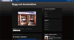 Desktop Screenshot of byggochkonstruktion.blogspot.com