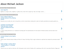 Tablet Screenshot of mike-aboutmichaeljackson.blogspot.com