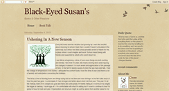 Desktop Screenshot of blackeyedsusans.blogspot.com