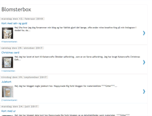 Tablet Screenshot of blomsterbox.blogspot.com