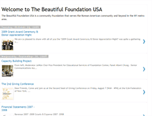 Tablet Screenshot of beautifulfoundationusa.blogspot.com