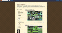 Desktop Screenshot of mattemormors.blogspot.com