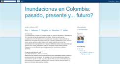 Desktop Screenshot of inundaciones-colombia.blogspot.com