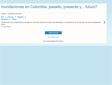 Tablet Screenshot of inundaciones-colombia.blogspot.com