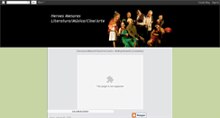 Desktop Screenshot of heroesmenores.blogspot.com