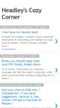 Mobile Screenshot of headleyscozycorner.blogspot.com