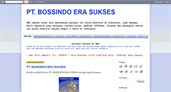 Desktop Screenshot of bossindoerasukses.blogspot.com
