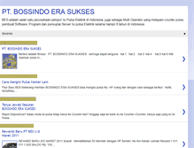 Tablet Screenshot of bossindoerasukses.blogspot.com