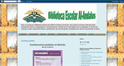 Desktop Screenshot of biblioalandalus.blogspot.com
