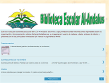 Tablet Screenshot of biblioalandalus.blogspot.com