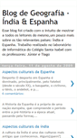Mobile Screenshot of indiaespanhageo.blogspot.com