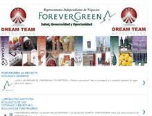 Tablet Screenshot of forevergreenvsn.blogspot.com