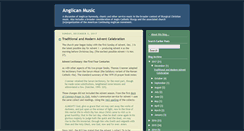 Desktop Screenshot of anglicanmusic.blogspot.com