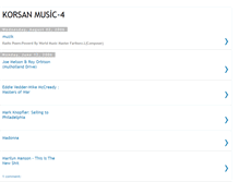 Tablet Screenshot of korsanmusic4.blogspot.com