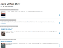 Tablet Screenshot of magiclanternshowen.blogspot.com