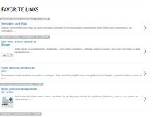 Tablet Screenshot of favoritelinksblog.blogspot.com