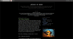 Desktop Screenshot of jesusonegod.blogspot.com