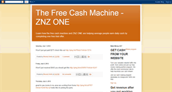 Desktop Screenshot of freecashmachinesystem.blogspot.com