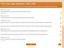 Tablet Screenshot of freecashmachinesystem.blogspot.com