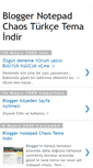 Mobile Screenshot of notepadchaostema.blogspot.com