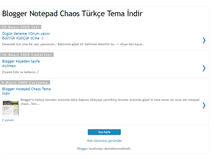 Tablet Screenshot of notepadchaostema.blogspot.com