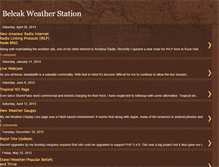 Tablet Screenshot of belcakweatherstation.blogspot.com