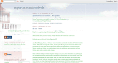 Desktop Screenshot of futebolecarro.blogspot.com