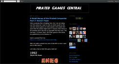 Desktop Screenshot of piratedgamescentral.blogspot.com