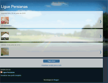 Tablet Screenshot of liguepersianas.blogspot.com