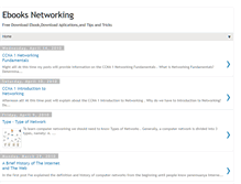 Tablet Screenshot of ebooksnetworking.blogspot.com
