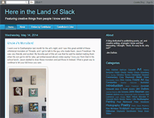 Tablet Screenshot of landofslack.blogspot.com