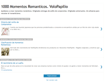 Tablet Screenshot of momentosvolopapilio.blogspot.com