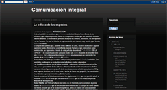Desktop Screenshot of lacomunicacionesmas.blogspot.com