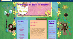 Desktop Screenshot of creciendoenunmundodecolores.blogspot.com