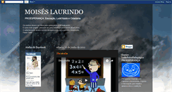 Desktop Screenshot of moiseslaurindo.blogspot.com