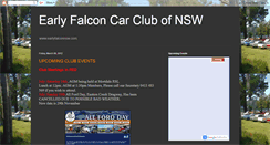 Desktop Screenshot of earlyfalconnsw.blogspot.com